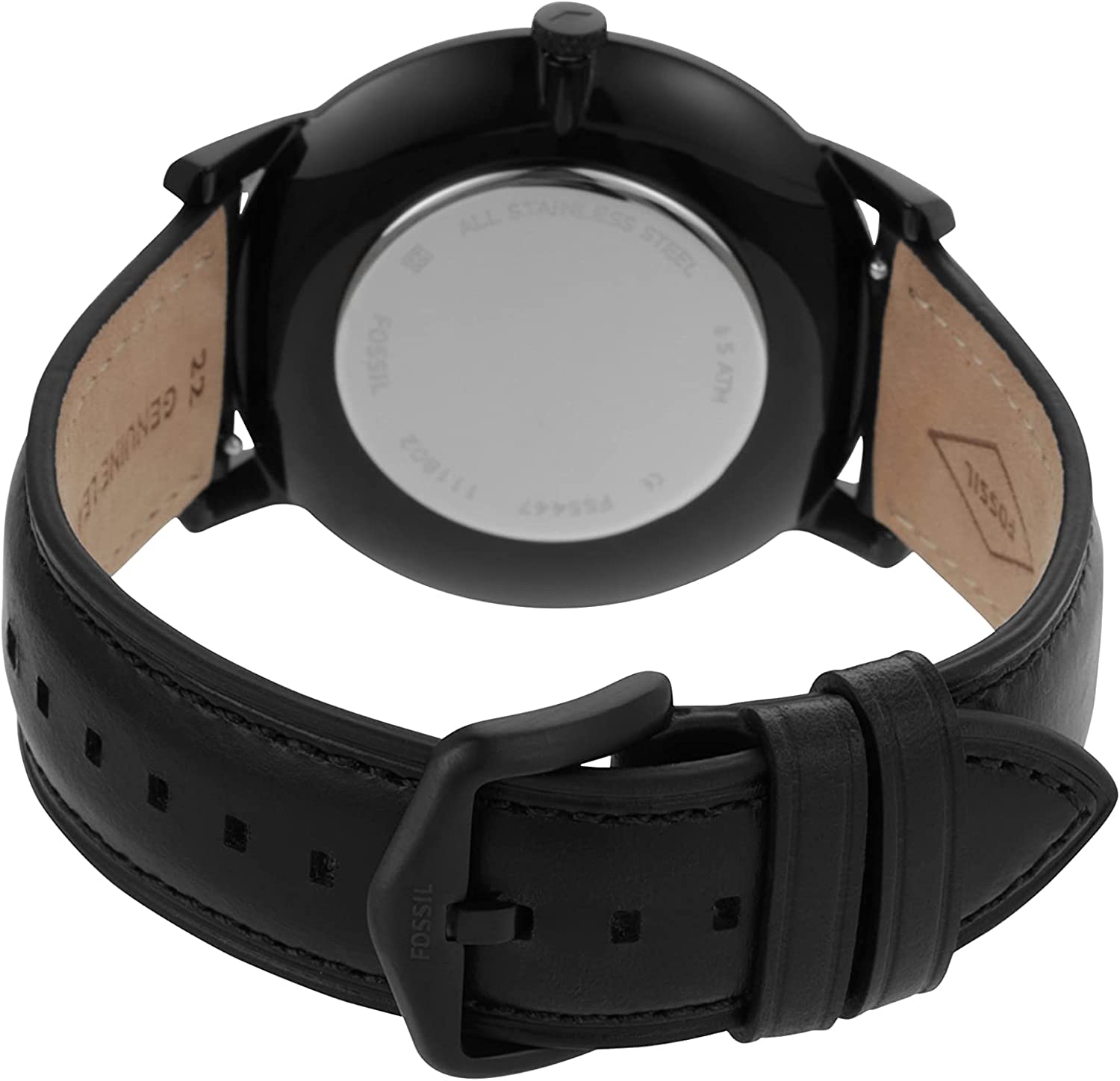 Fossil Men's Minimalist Stainless Steel Slim Casual Watch - Image 4